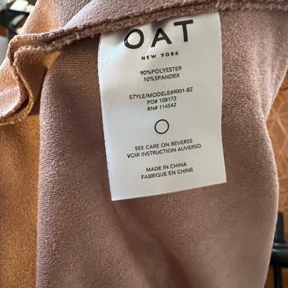 OAT New York suede trench coat - Picture 4 of 9